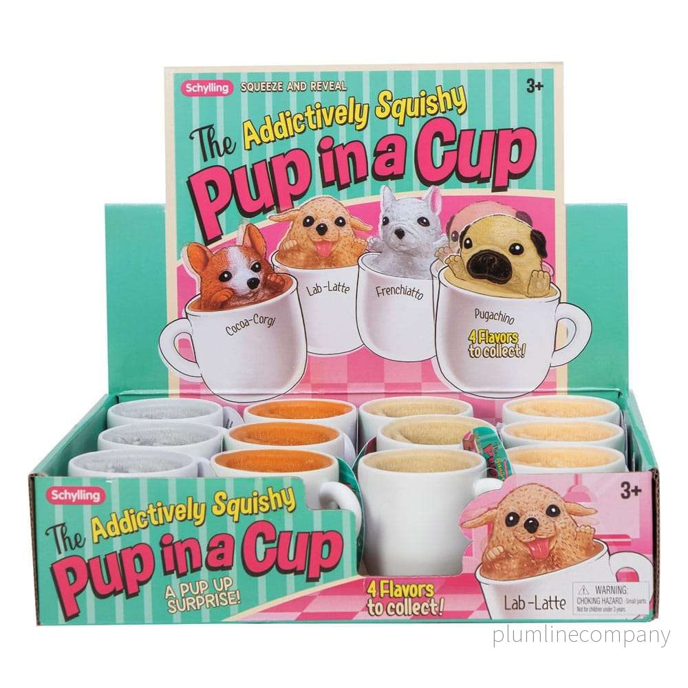 Pup in a Cup Squeeze Figures Display (12) Pup in a Cup Squeeze Figures Display (12)