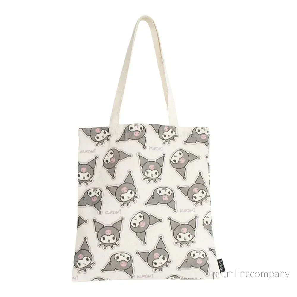 Sanrio Tote Bag Kuromi – Officiell Kuromi Väska Sanrio Tote Bag Kuromi – Officiell Kuromi Väska
