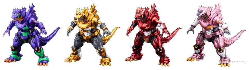 Godzilla x Evangelion Gekizou Series Figurs 4-Pack Type-3 Kiryu Eva färg Ver. Metallic färg Begränsad Version 9 cm Godzilla x Evangelion Gekizou Series Figurs 4-Pack Type-3 Kiryu Eva färg Ver. Metallic färg Begränsad Version 9 cm