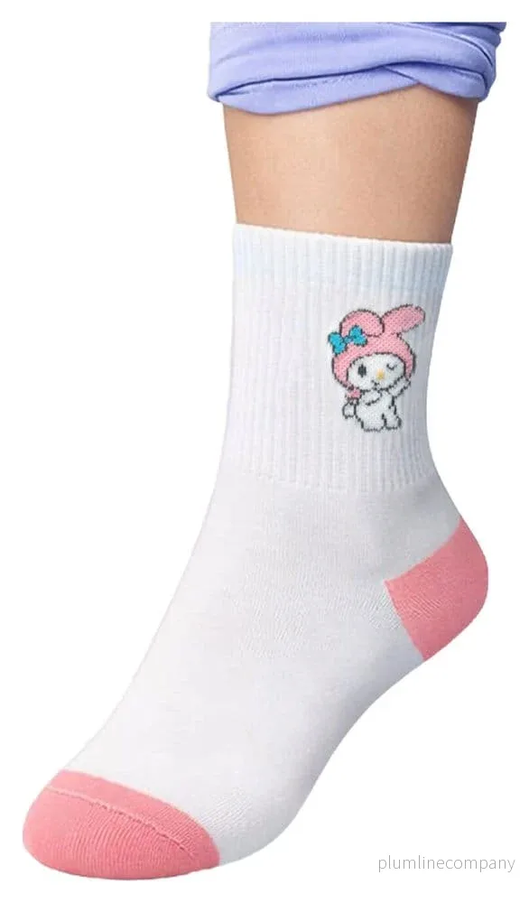 Sanrio Strumpor My Melody Kosmetisk Lång 36-40 Sanrio Strumpor My Melody Kosmetisk Lång 36-40