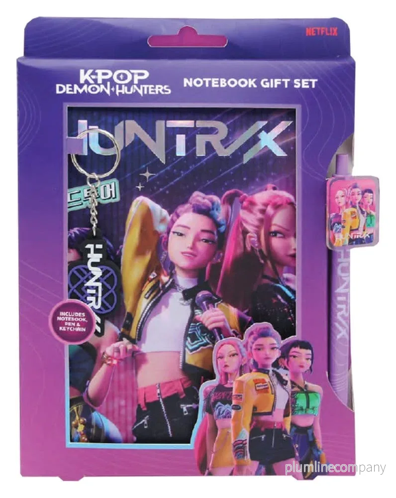 KPop Demon Hunters Anteckningsblock Gift Set Huntr/x