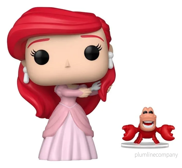 Den lilla sjöjungfrun POP! Figur S3 – Ariel med Sebastian 9 cm Den lilla sjöjungfrun POP! Figur S3 – Ariel med Sebastian 9 cm