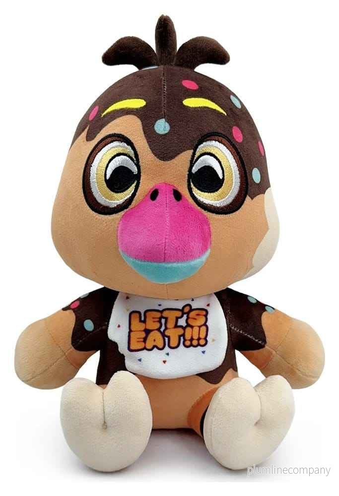 Five Nights at Freddy’s gosedjur Chocolate Chica 22 cm Five Nights at Freddy’s gosedjur Chocolate Chica 22 cm