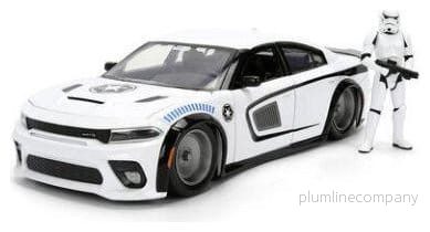 Star Wars Diecast Modell 1:24 Stormtrooper Dodge Charger SRT Hellcat Star Wars Diecast Modell 1:24 Stormtrooper Dodge Charger SRT Hellcat