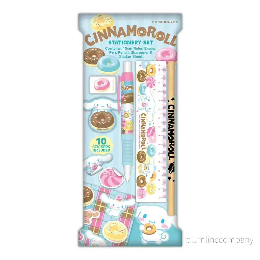 Sanrio Stationery Set 6-Pack Cinnamoroll