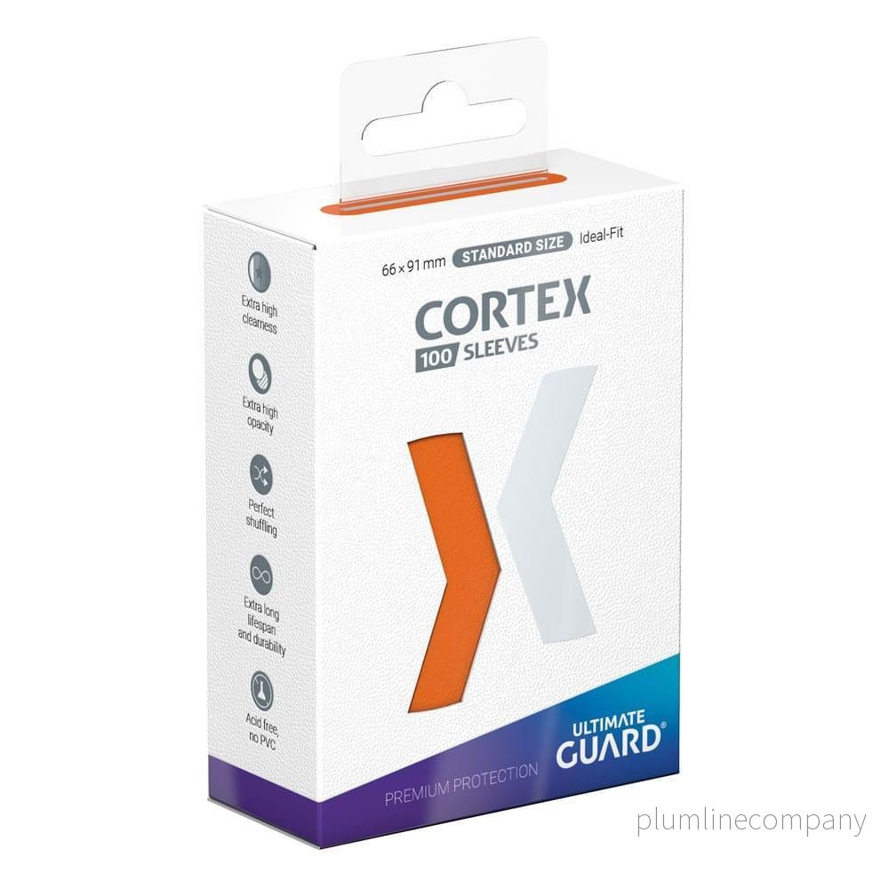 Ultimate Guard Cortex Sleeves Standard Size 100 - Orange