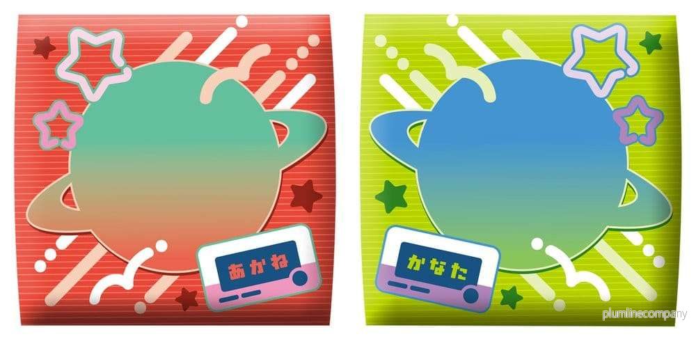 Milky Subway The Galactic Limited Express Look Up PVC-figurer 2-pack Akane & Kanata 11 cm med present - Bild 2