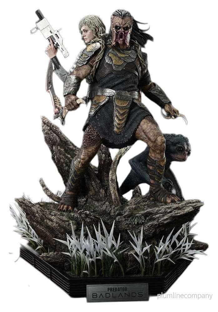 Predator Real Elite Masterline Statue 1/3 Badlands Dek & Thia Deluxe Version 87 cm