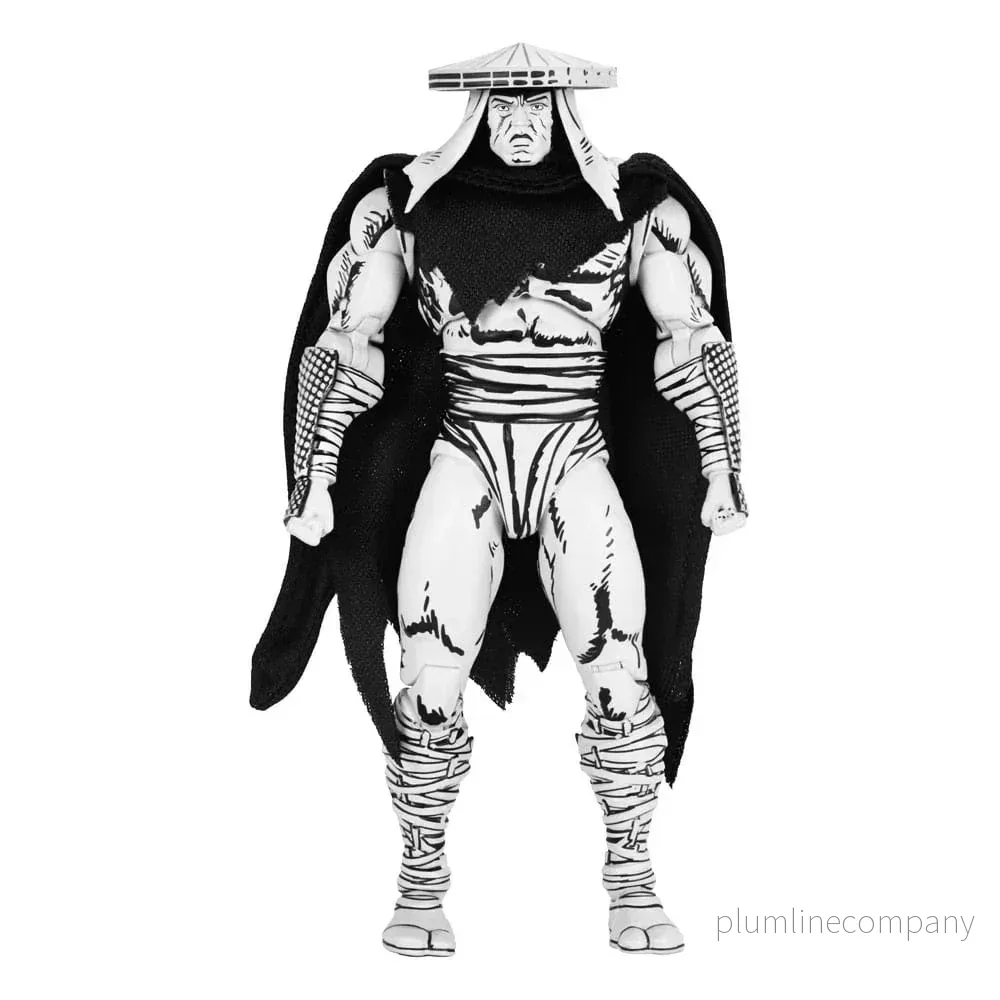 Teenage Mutant Ninja Turtles Action Figur Foot Assassin Black and White 18 cm - Bild 2