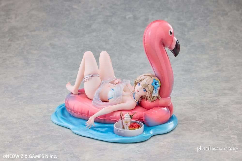Brown Dust 2 PVC-figur 1/7 Hot Summer Dream Justia 16 cm Brown Dust 2 PVC-figur 1/7 Hot Summer Dream Justia 16 cm