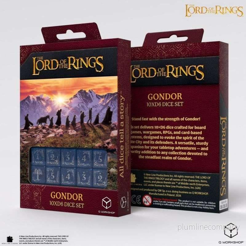 The Lord of the Rings: Gondor – set med 10 D6-tärningar - Bild 2