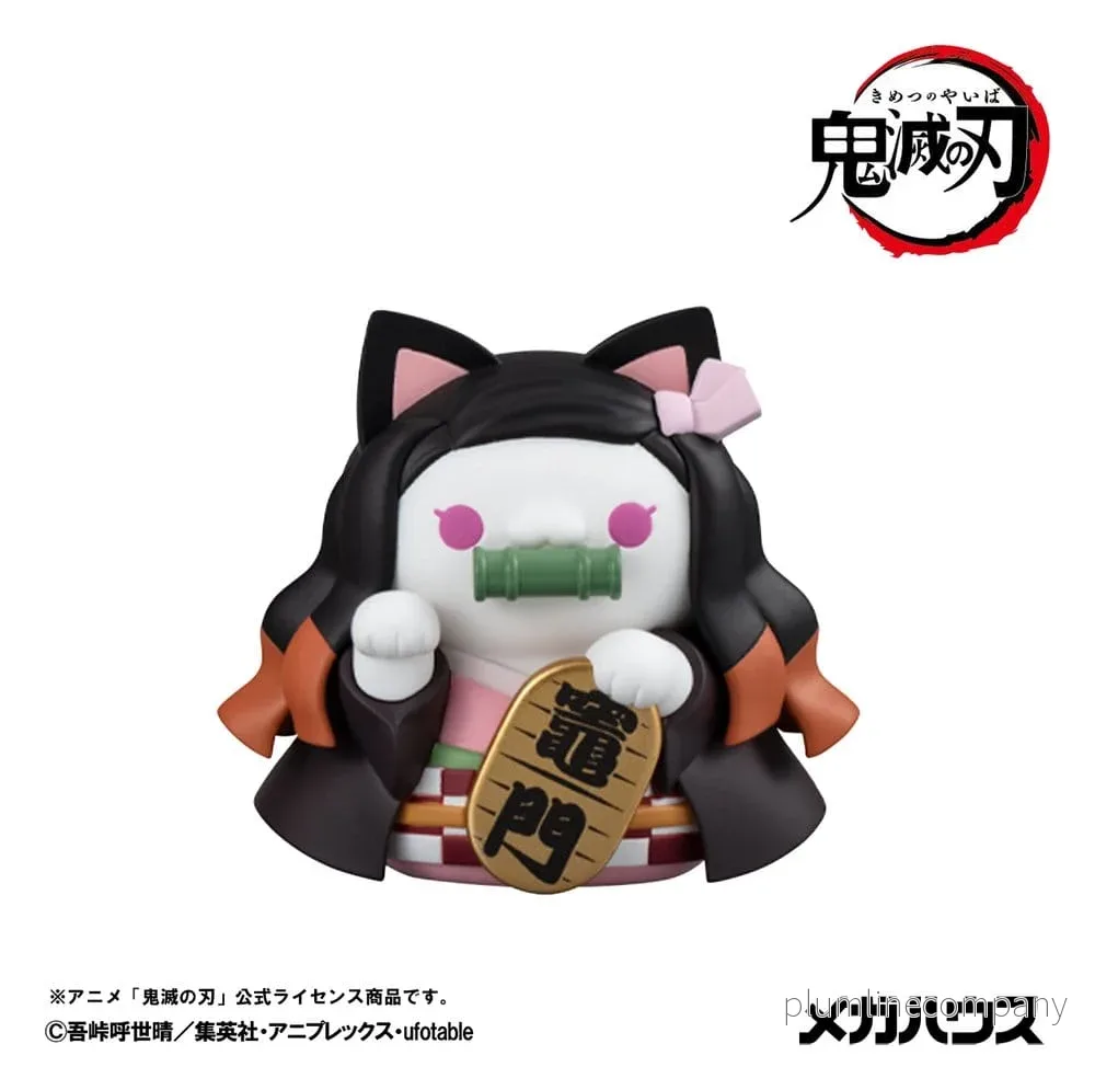 Demon Slayer: Kimetsu no Yaiba Mega Cat Projekt Minifigurer 6 cm Demon Slayer Lyckokatter ver. 02 Blind Box Display (8) (Upprepad) - Bild 3