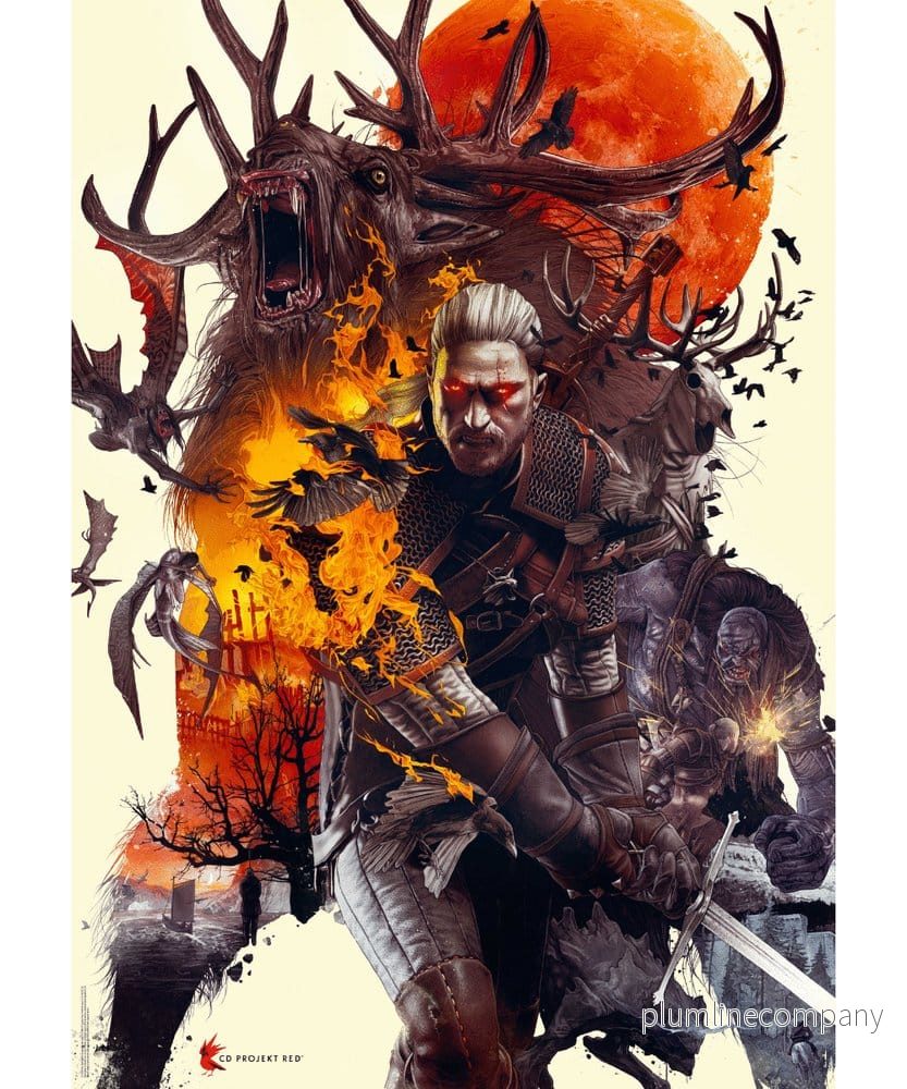The Witcher Pussel Monster (1000 bitar) - Bild 3