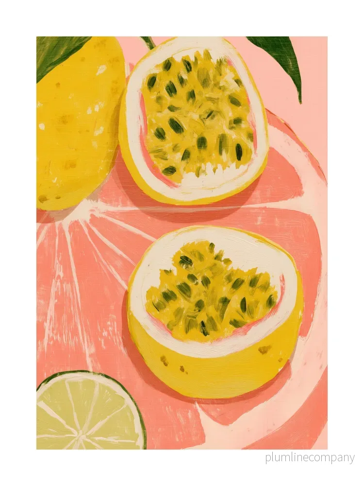 Passionfruit Delight Poster