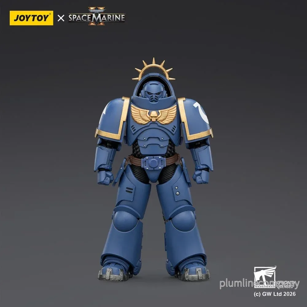 Warhammer 40,000 Actionfigur Spelutgåva Ultramarines Heavy Intercessor 13 cm - Bild 3