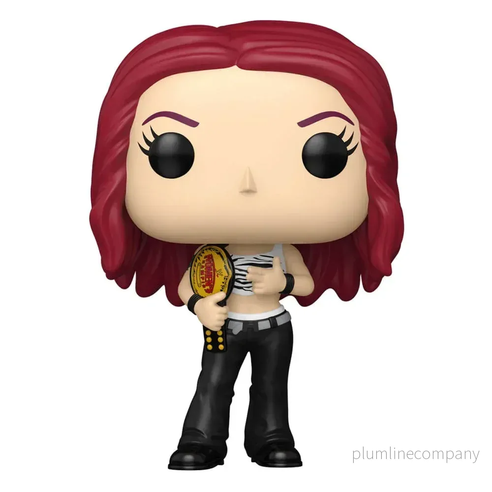 WWE POP! Figur Lita med Mästarbälte 9 cm - Bild 2