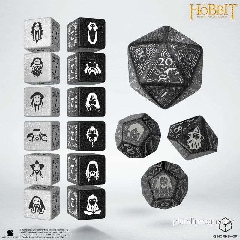 The Hobbit TCG Tärningsset med 16 tärningar – Umbral Hollow The Hobbit TCG Tärningsset med 16 tärningar – Umbral Hollow