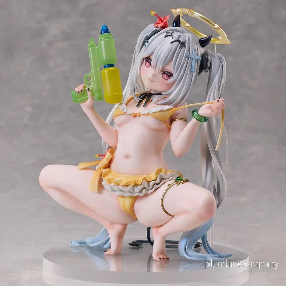Original Character PVC Figur 1/6 Silver-Haired Girl Illustrerad av Chihiro 18 cm - Bild 3