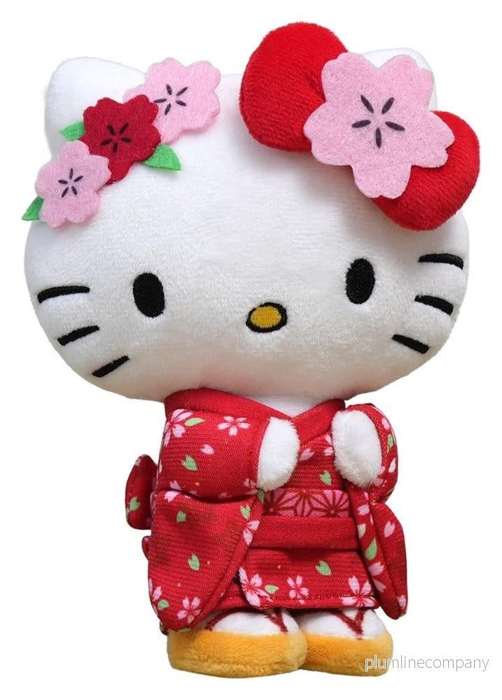 Sanrio gosedjur Hello Kitty Kimono Version 22 cm - Bild 2