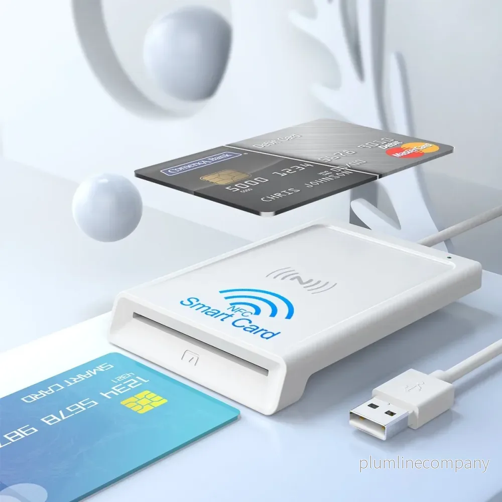 NÖRDIC Smartkort läsare med NFC, USB-A NÖRDIC Smartkort läsare med NFC, USB-A