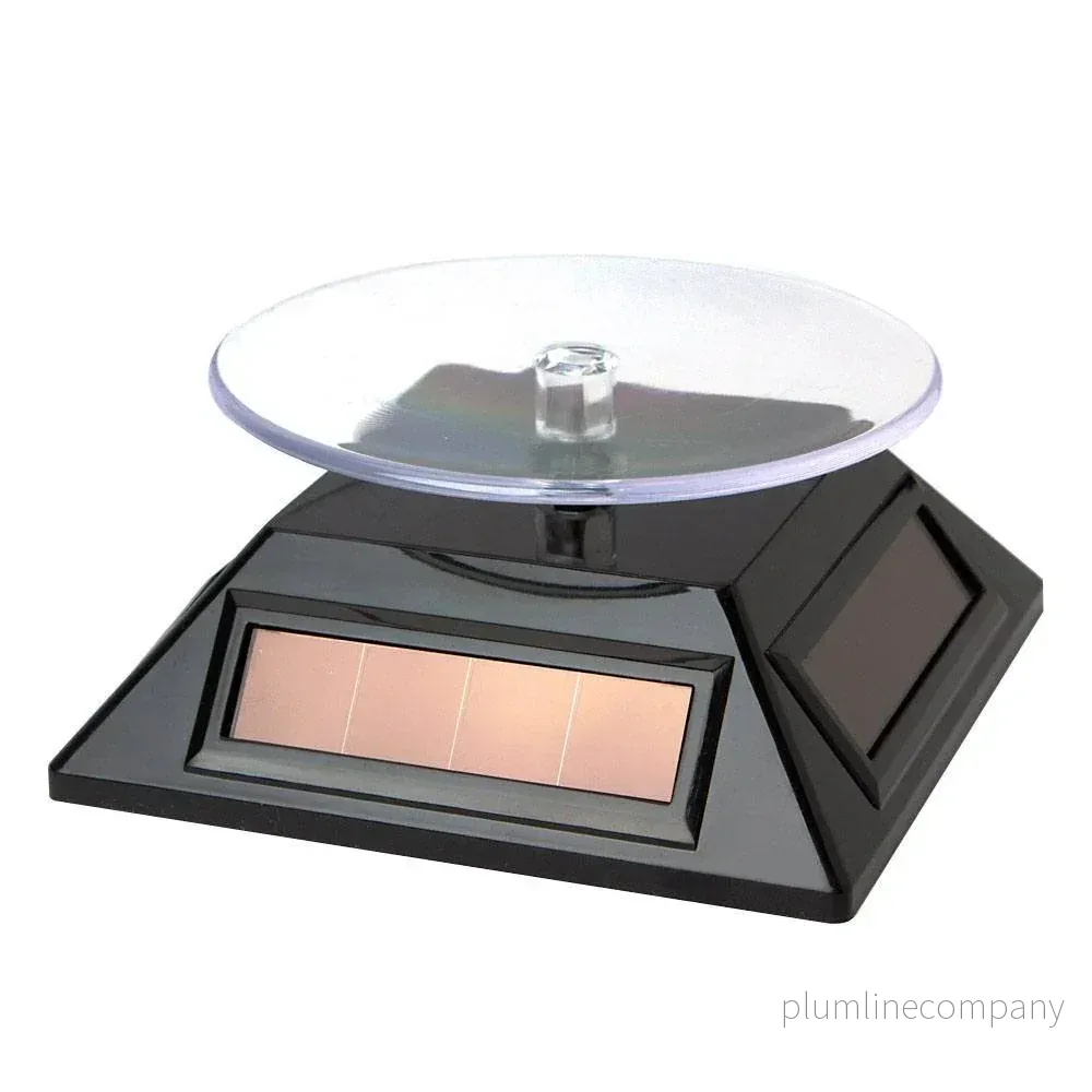 Solardriven Snurrande Ställ för Actionfigurer