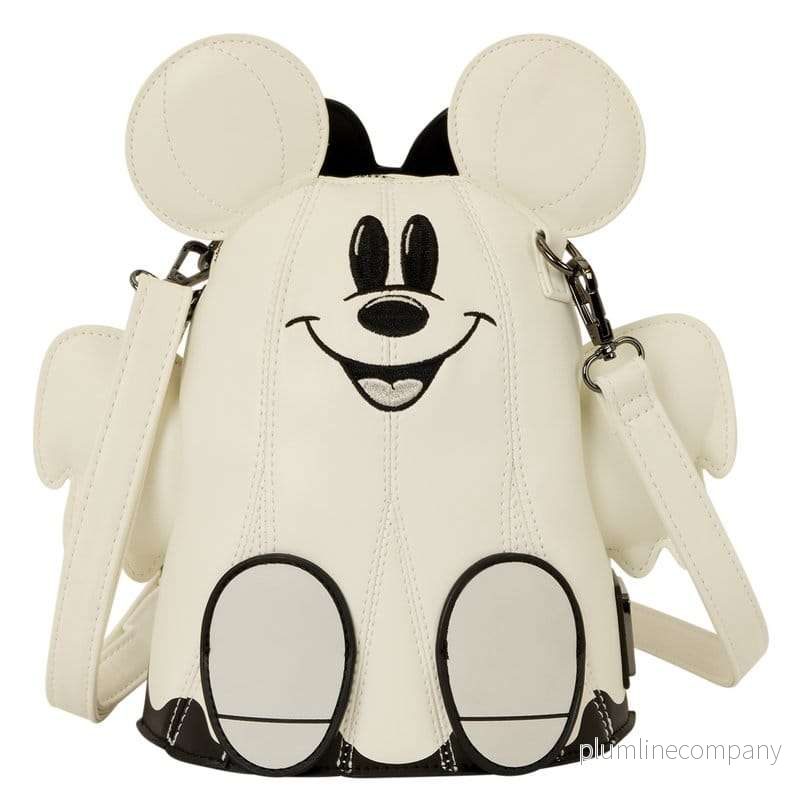 Mickey & Minnie by Loungefly Crossbody Ghost Glow Figural