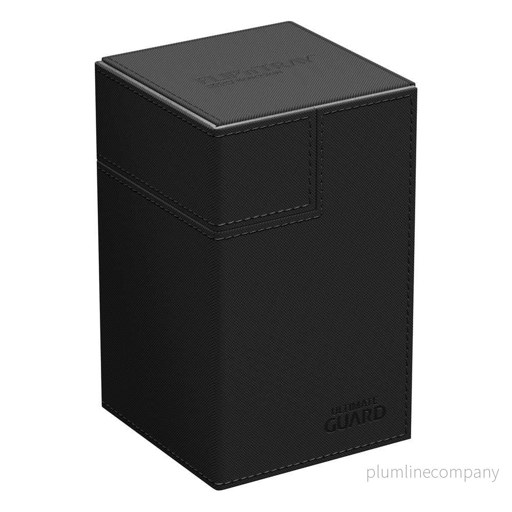 Ultimate Guard Flip’n’Tray Deck Case 100+ Standard Size XenoSkin Black Ultimate Guard Flip’n’Tray Deck Case 100+ Standard Size XenoSkin Black