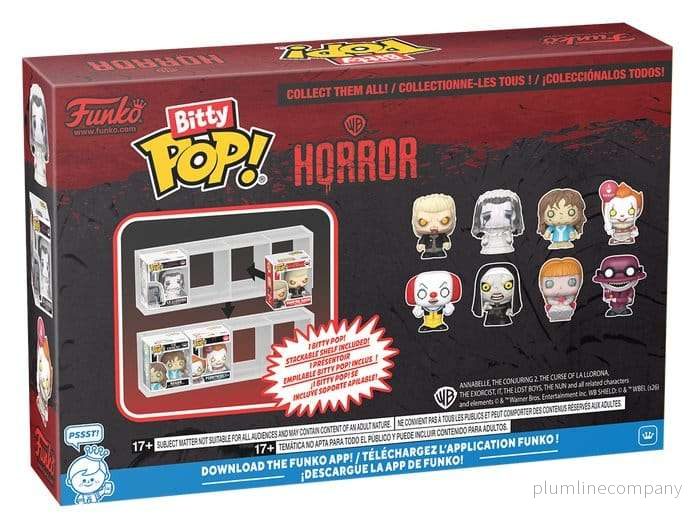 IT Bitty POP! Vinylfigurer 4-pack Pennywise 2,5 cm - Bild 3