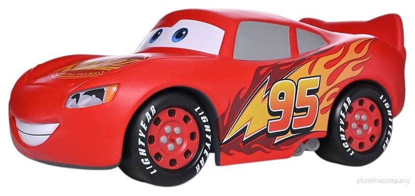 Bilar Sparbössa Blixten McQueen – Officiellt Licensierad PVC-figur från Monogram - Bild 2