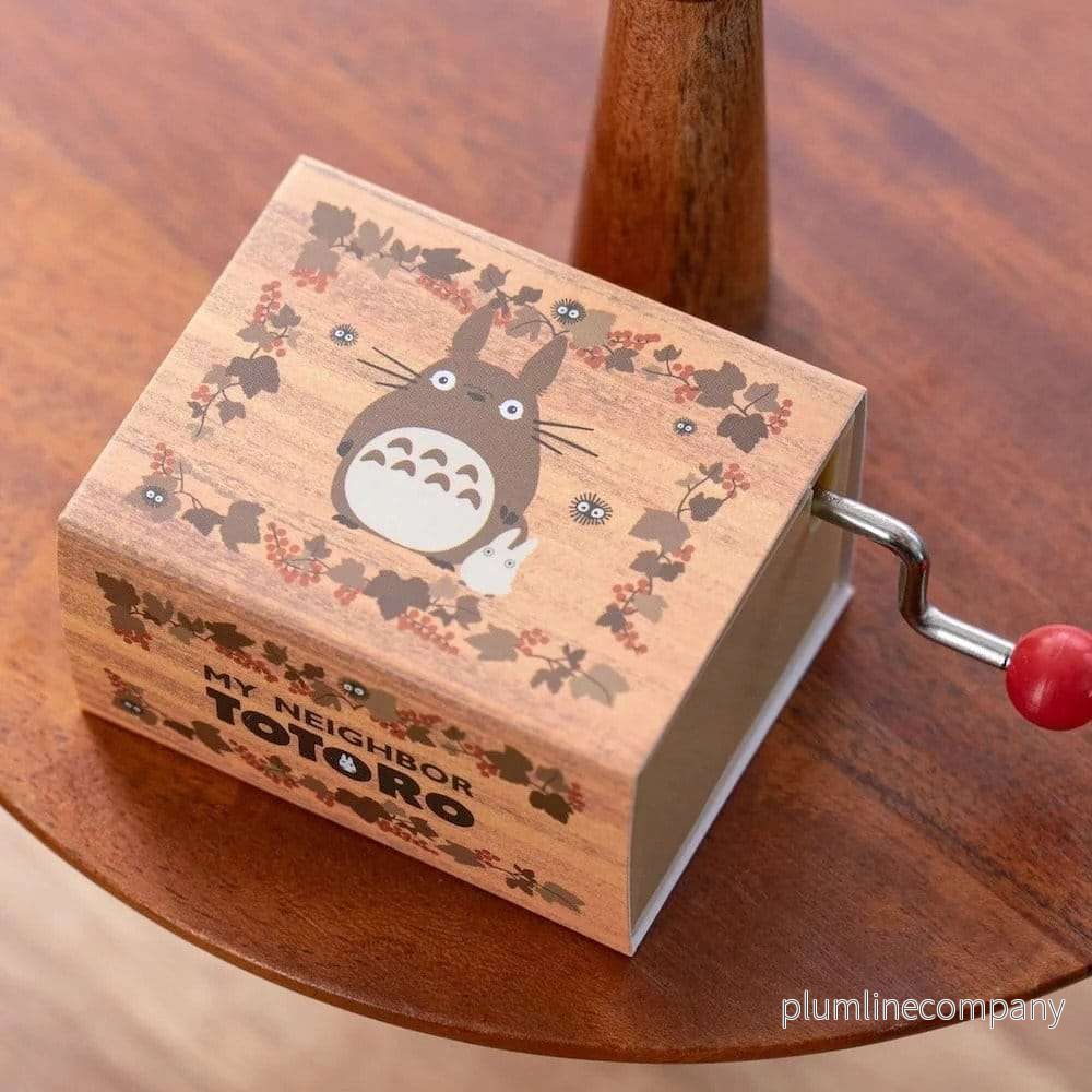 My Neighbor Totoro Hand Crank Music Box Autumn Leaf My Neighbor Totoro Hand Crank Music Box Autumn Leaf