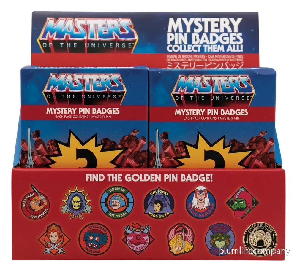 Masters of the Universe™ Mystiska Pinmärken i Blindbox, 12-pack - Bild 3