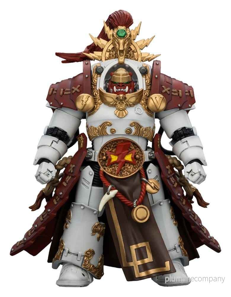 Warhammer The Horus Heresy Actionfigur White Scars Qin Xa – Mästarens Keshig 14 cm
