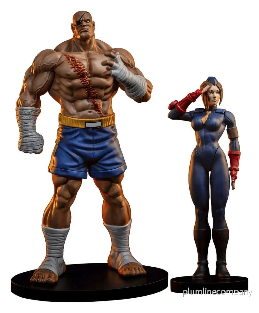 Street Fighter Street Jam Figur 1:10 Sagat & Juli 24 cm - Bild 2
