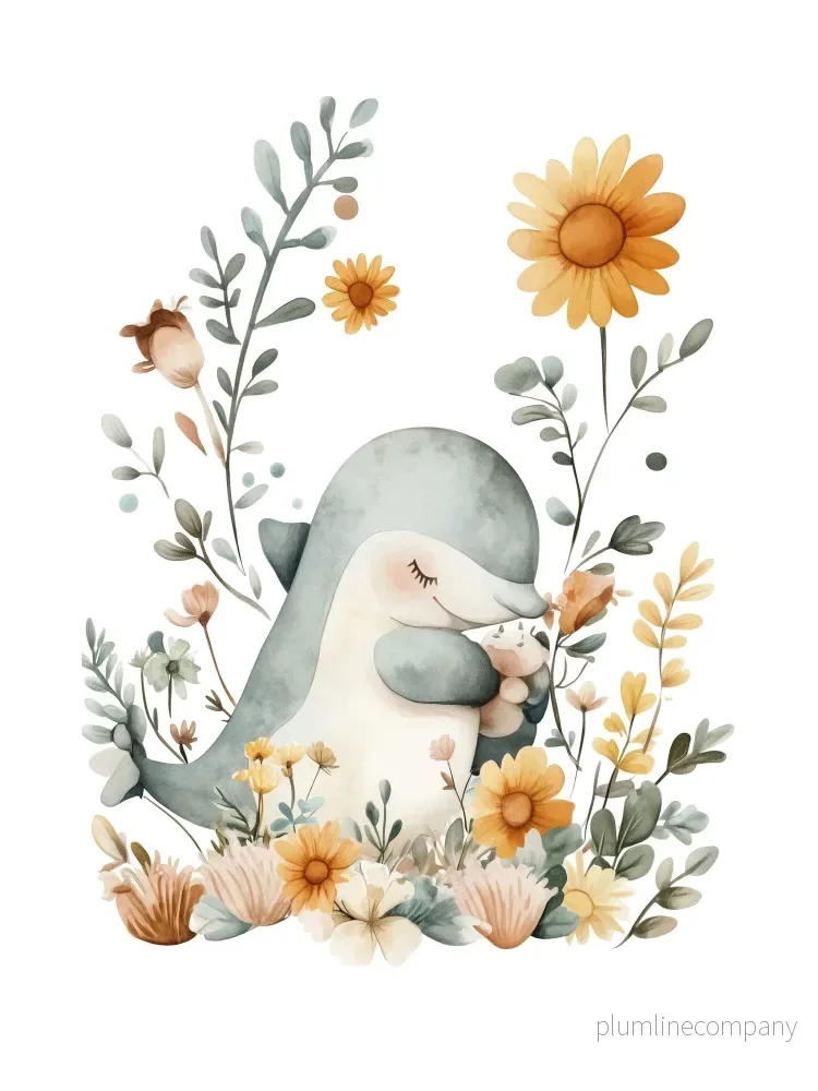 Dolphin Hug Poster Dolphin Hug Poster