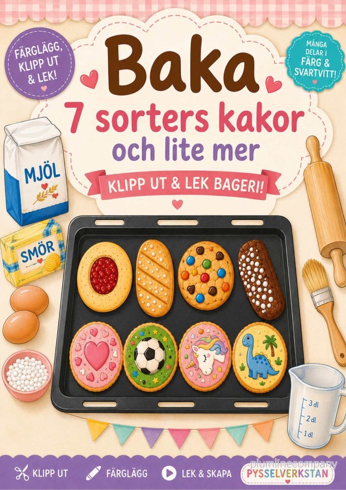 Baka 7 sorters kakor och lite mer Baka 7 sorters kakor och lite mer