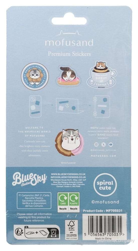 Mofusand Sticker Set Premium - Bild 2
