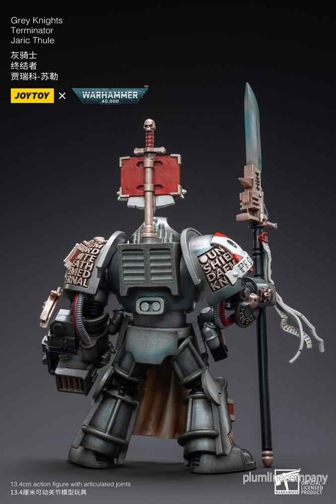Warhammer 40k Actionfigur 1/18 Grey Knights Terminator Jaric Thule 13 cm - Bild 3