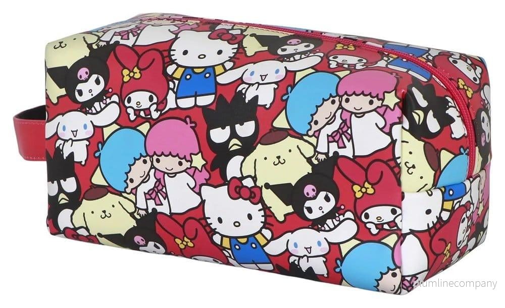 Sanrio Plus Brick Resvårdskosmetiktaske Hello Kitty Vänner Flerfärgad - Bild 2