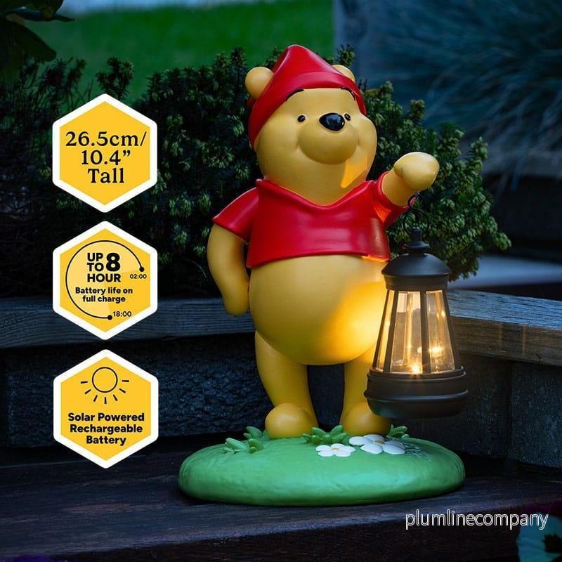 Disney LunaGlo Lampa Winnie the Pooh Tomte 27 cm Disney LunaGlo Lampa Winnie the Pooh Tomte 27 cm