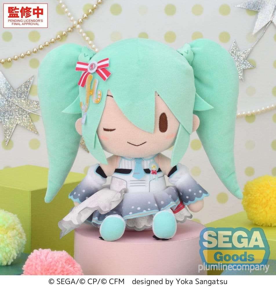 Hatsune Miku: Colorful Stage! fuwa petit gosedjur Stage SEKAI Hatsune Miku Brand New World, 22 cm Hatsune Miku: Colorful Stage! fuwa petit gosedjur Stage SEKAI Hatsune Miku Brand New World, 22 cm