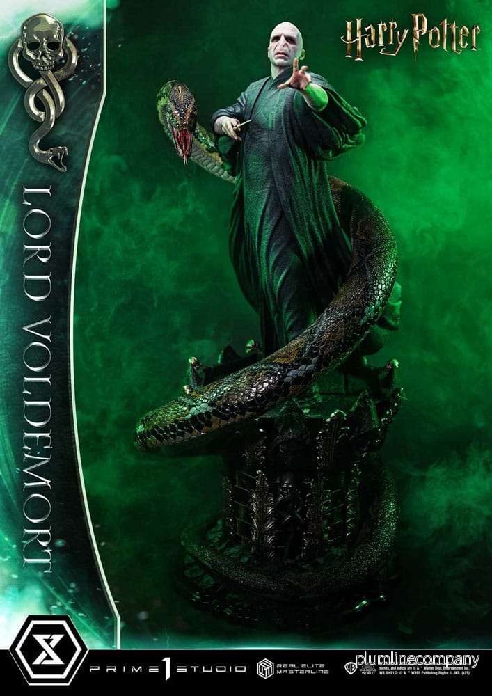 Harry Potter Real Elite Masterline Series staty 1/4 Lord Voldemort Bonus Version 83 cm - Bild 3