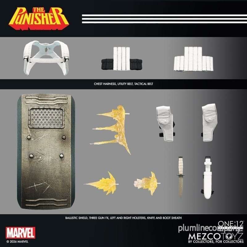 Marvel Comics One:12 Collective Action-figur 1/12 Punisher 17 cm - Bild 3