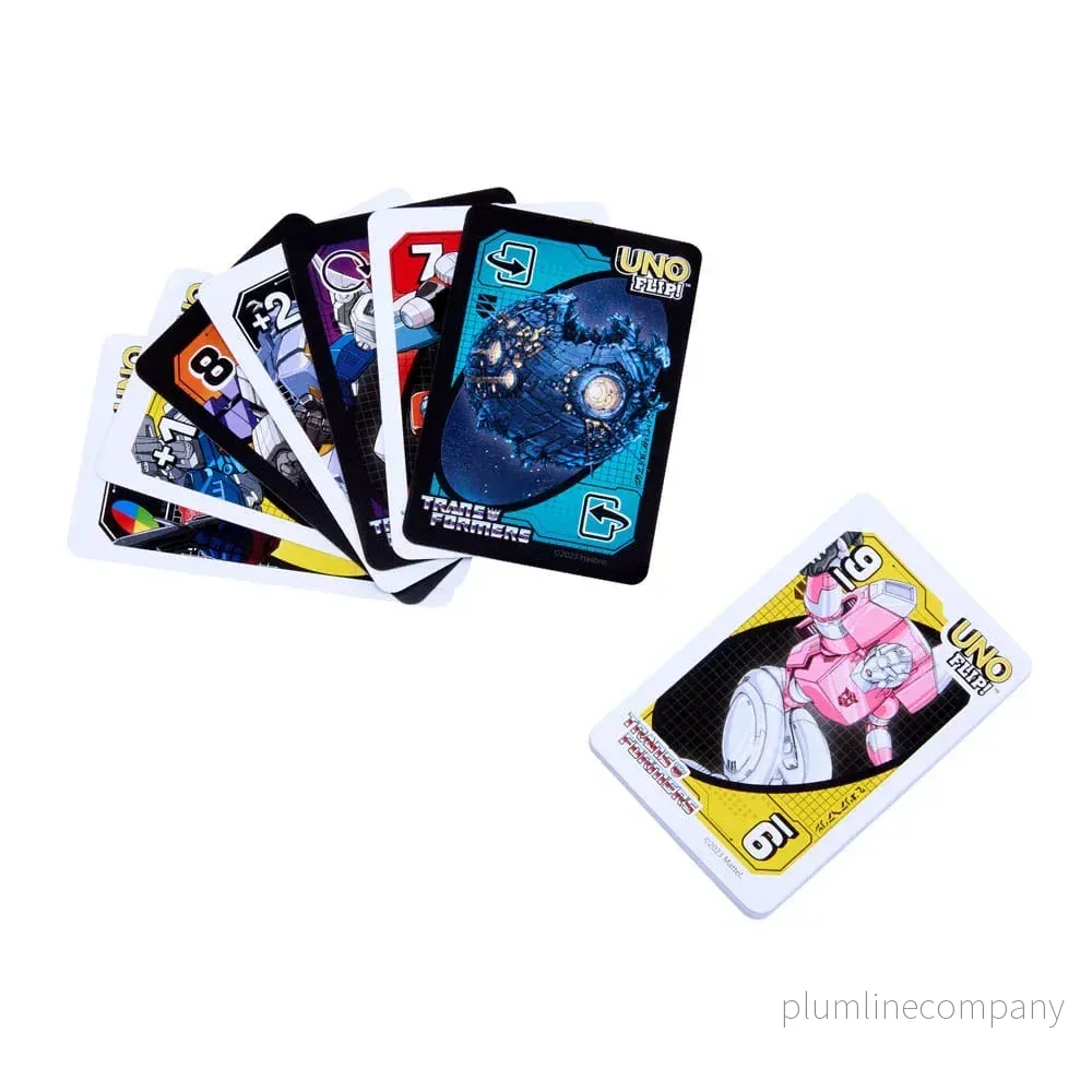 Transformers UNO Flip! Kortspel - Bild 3