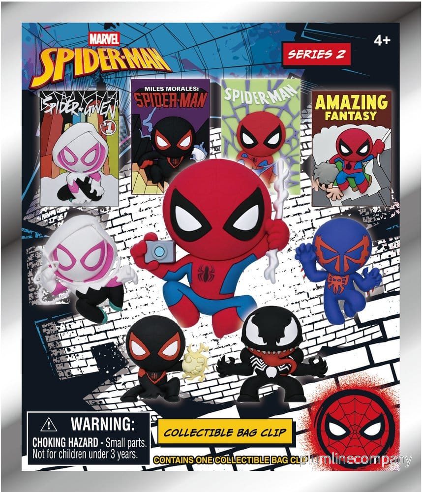 Spider-Man Classic 3D PVC-påsklämma Serie 2 Display (24) - Bild 3