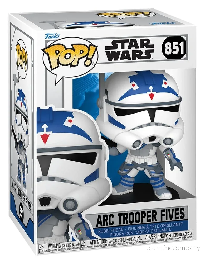 Star Wars Animation POP! Figur Fives ARC2 9 cm - Bild 3