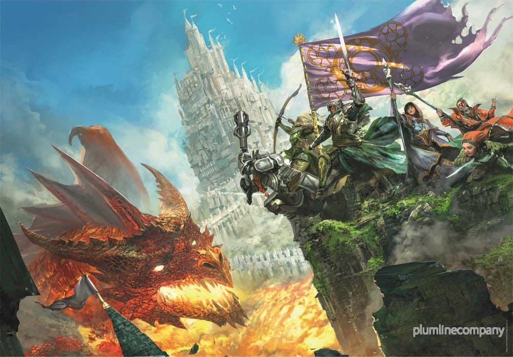 Dungeons & Dragons Gaming Puzzle Collection pussel Attack of the Dragon (500 bitar) - Bild 3