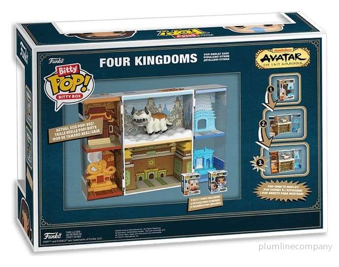Avatar: The Last Airbender Bitty POP! Bitty Box Display med 2 vinylfigurer Kingdoms - Bild 2