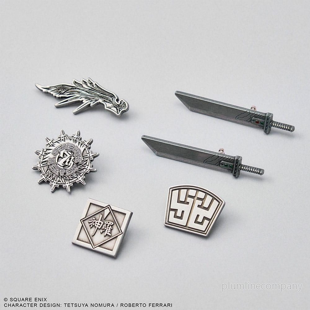 Final Fantasy VII Rebirth Mini Metal Pins Blind Box Display (6) Final Fantasy VII Rebirth Mini Metal Pins Blind Box Display (6)