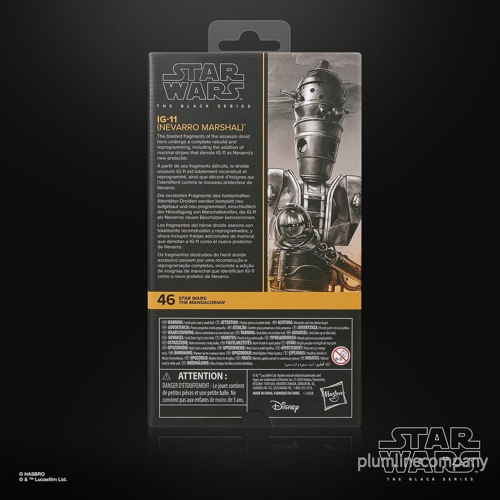 Star Wars: The Mandalorian Black Series Actionfigur IG-11 (Nevarro Marskalk) 15 cm - Bild 2