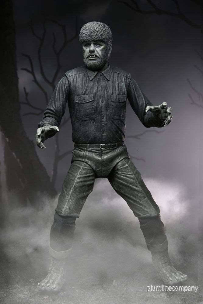 Universal Monsters Actionfigur Ultimate The Wolf Man (Black & White) 18 cm - Bild 2